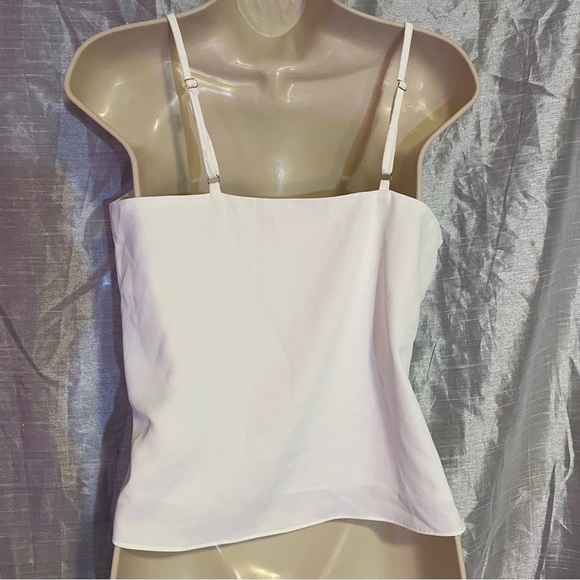 Bishop & Young cami SZ S GUC, no fabric tag,side button detail, adj straps lined - Picture 3 of 7